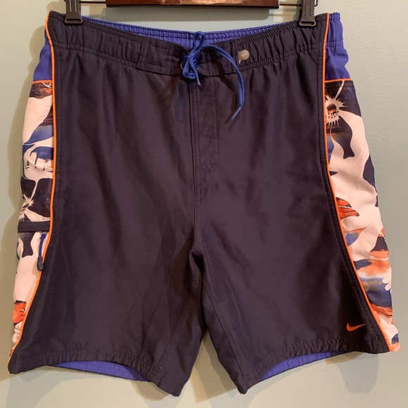 Nike Other - Nike Swim Trunks Side pockets Front Tie Closure S